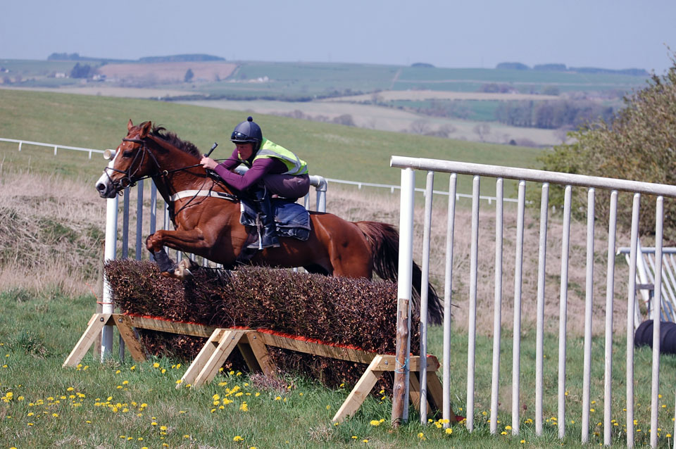 Stainsby Girl schooling well